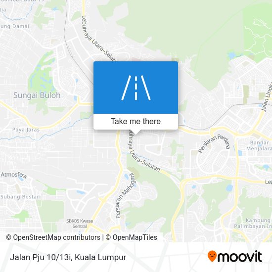 Jalan Pju 10/13i map