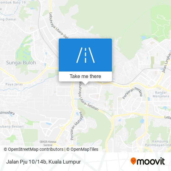 Jalan Pju 10/14b map