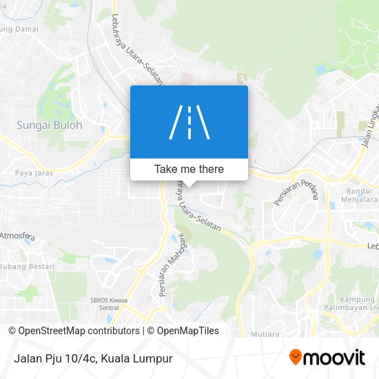 Peta Jalan Pju 10/4c