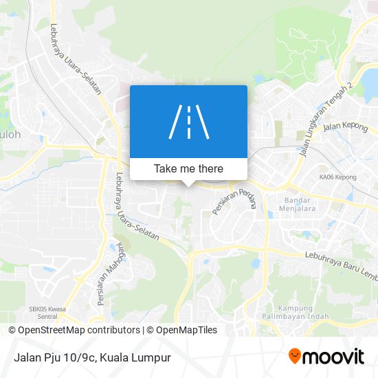 Jalan Pju 10/9c map