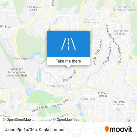 Jalan Pju 1a/36c map