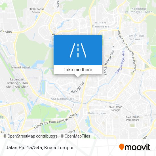 Jalan Pju 1a/54a map