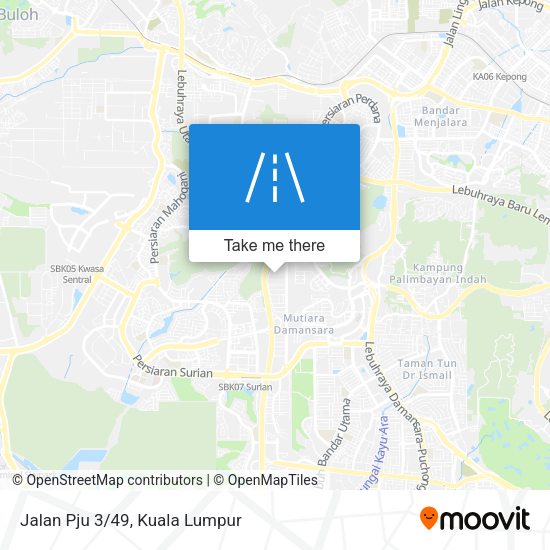 Peta Jalan Pju 3/49