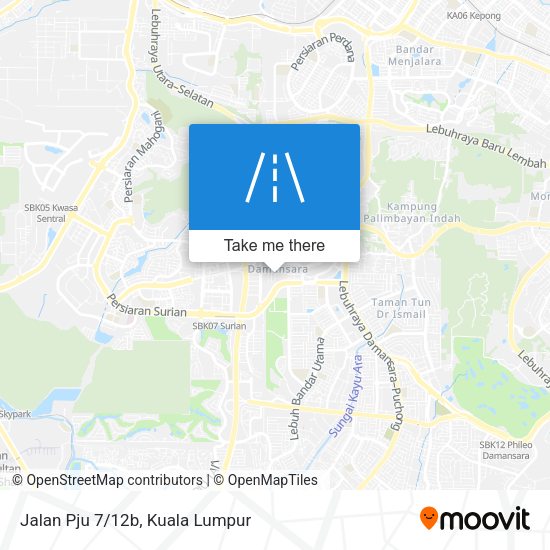 Jalan Pju 7/12b map