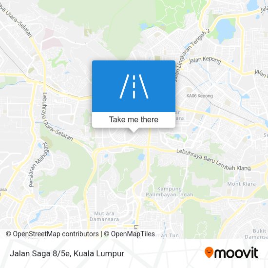 Jalan Saga 8/5e map
