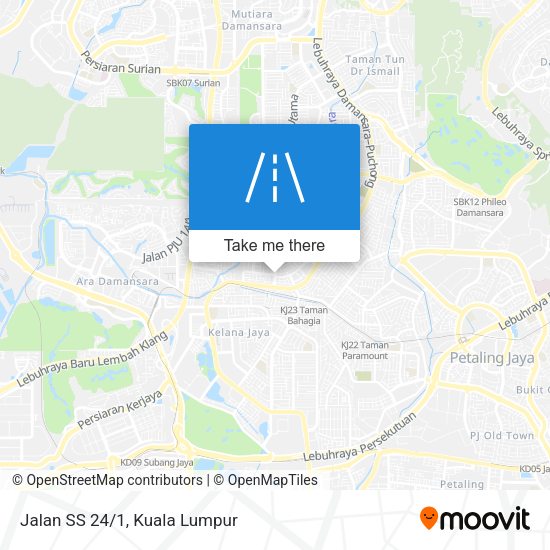 Peta Jalan SS 24/1
