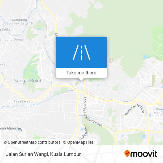 Jalan Surian Wangi map