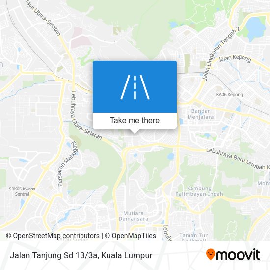 Jalan Tanjung Sd 13/3a map