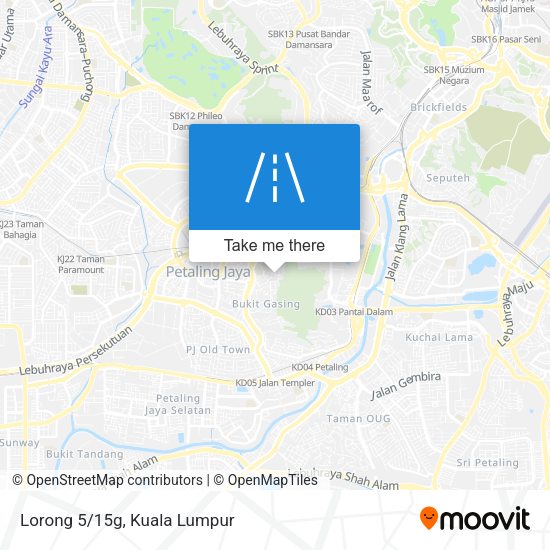 Lorong 5/15g map