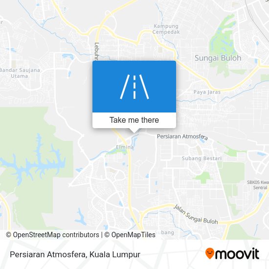 Persiaran Atmosfera map