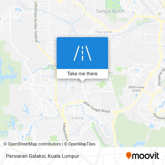 Peta Persiaran Galaksi