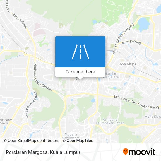 Persiaran Margosa map