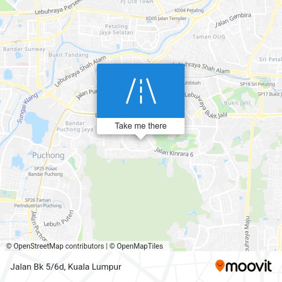 Peta Jalan Bk 5/6d