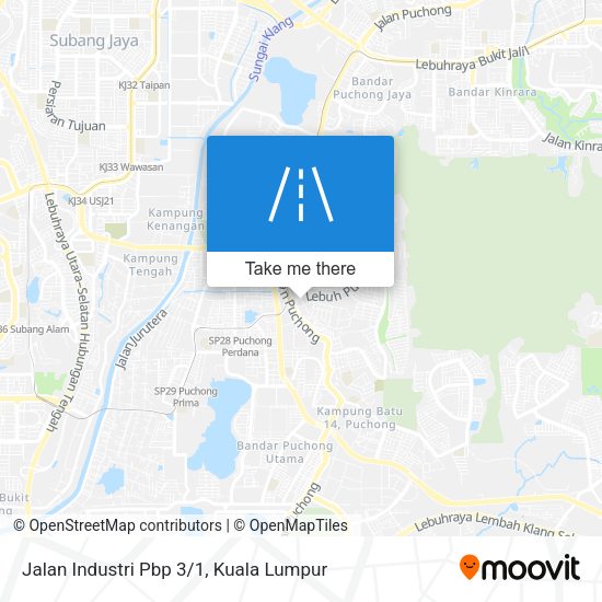 Peta Jalan Industri Pbp 3/1