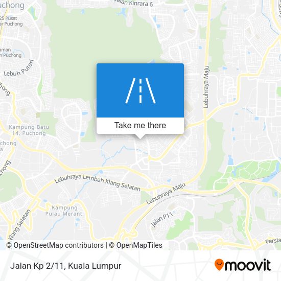 Peta Jalan Kp 2/11