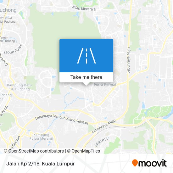 Peta Jalan Kp 2/18