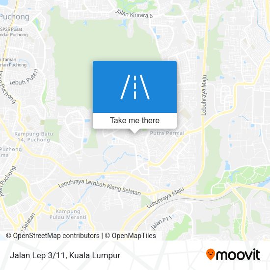 Peta Jalan Lep 3/11