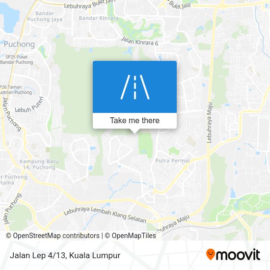 Peta Jalan Lep 4/13
