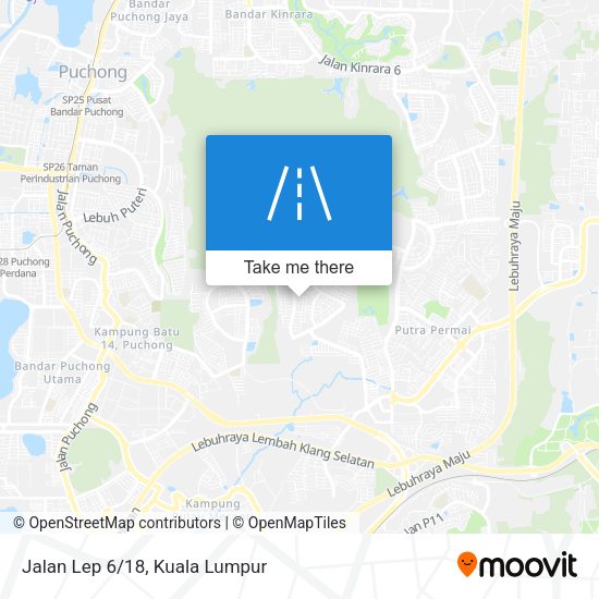 Peta Jalan Lep 6/18