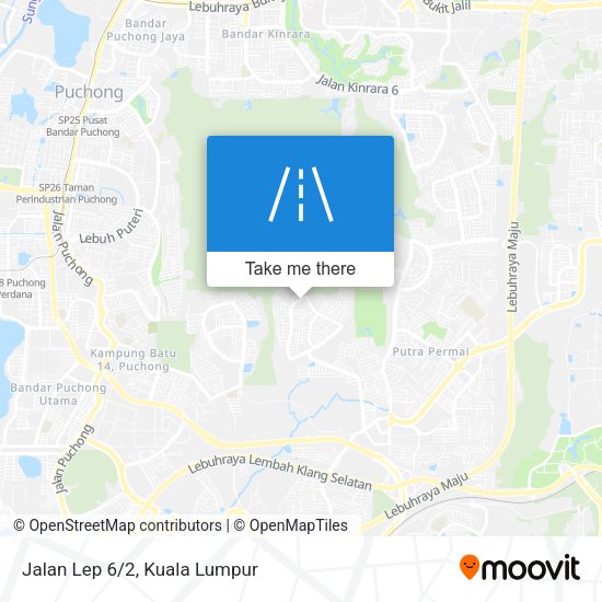 Peta Jalan Lep 6/2