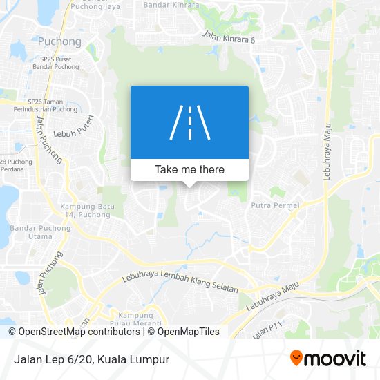 Peta Jalan Lep 6/20