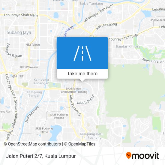 Peta Jalan Puteri 2/7