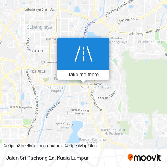 Jalan Sri Puchong 2a map