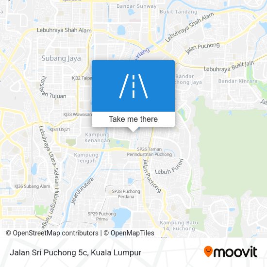 Jalan Sri Puchong 5c map