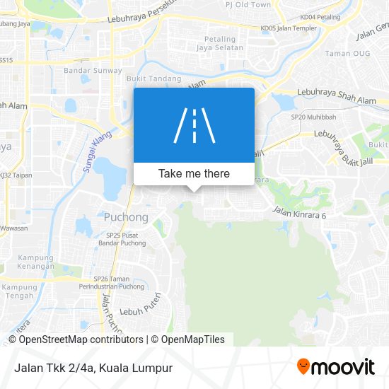 Jalan Tkk 2/4a map