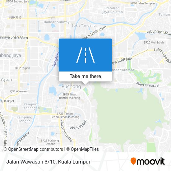 Jalan Wawasan 3/10 map