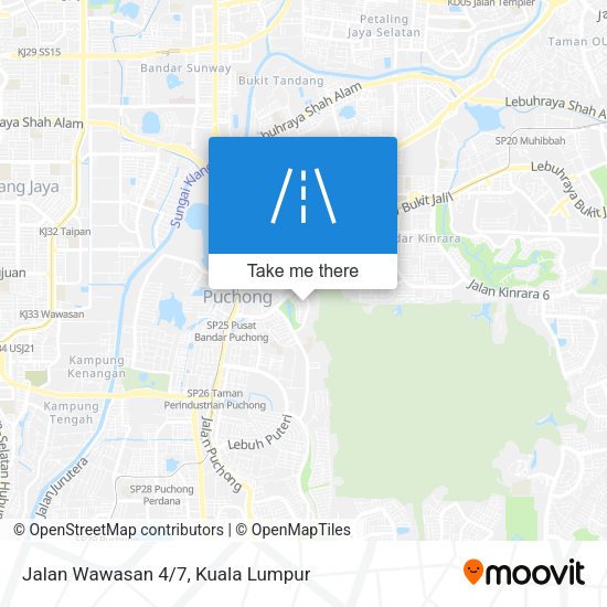 Jalan Wawasan 4/7 map
