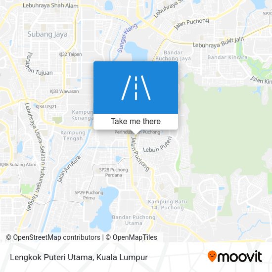 Lengkok Puteri Utama map