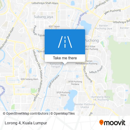 Lorong 4 map