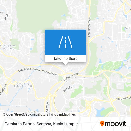 Persiaran Permai Sentosa map