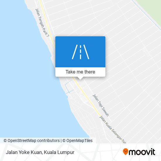 Jalan Yoke Kuan map