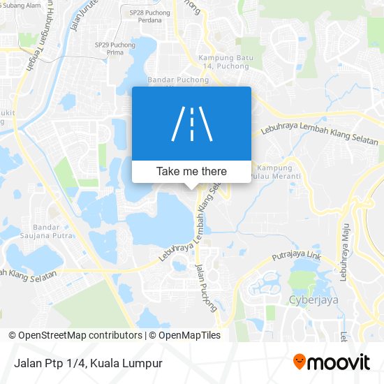 Peta Jalan Ptp 1/4
