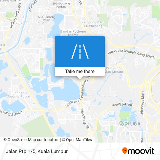 Jalan Ptp 1/5 map