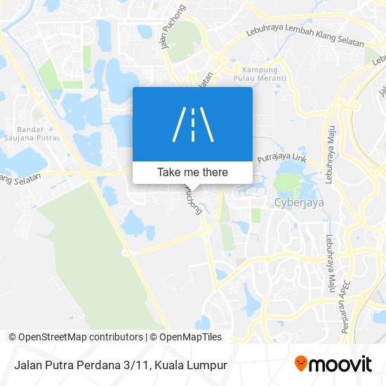 Peta Jalan Putra Perdana 3/11