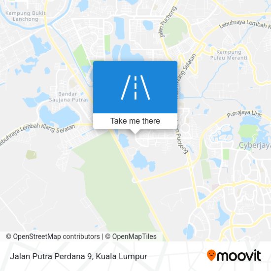 Jalan Putra Perdana 9 map