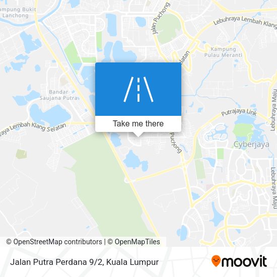 Jalan Putra Perdana 9/2 map