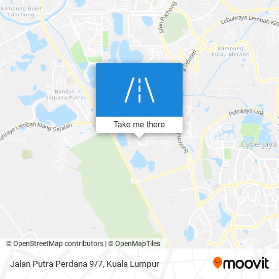 Peta Jalan Putra Perdana 9/7