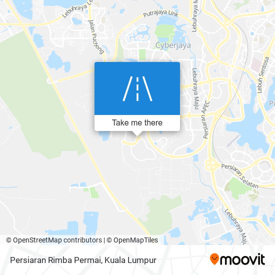 Peta Persiaran Rimba Permai