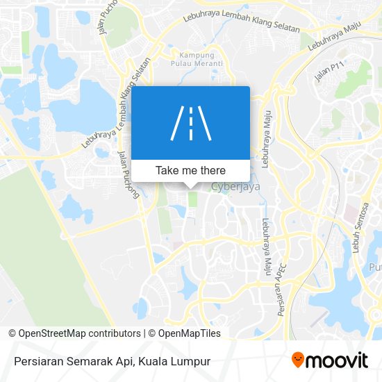 Peta Persiaran Semarak Api