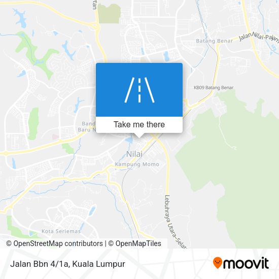 Peta Jalan Bbn 4/1a