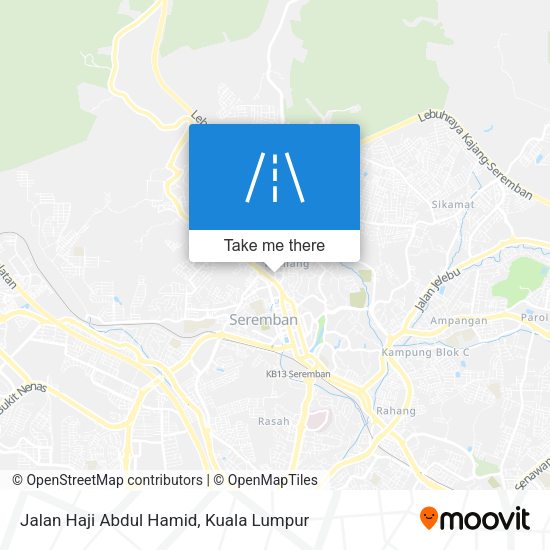 Jalan Haji Abdul Hamid map
