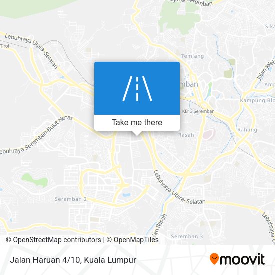 Jalan Haruan 4/10 map