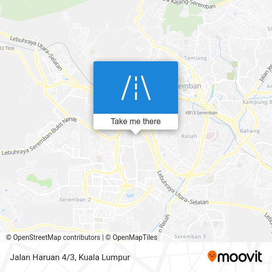 Jalan Haruan 4/3 map