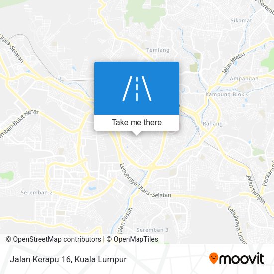 Jalan Kerapu 16 map