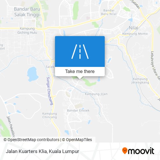 Peta Jalan Kuarters Klia