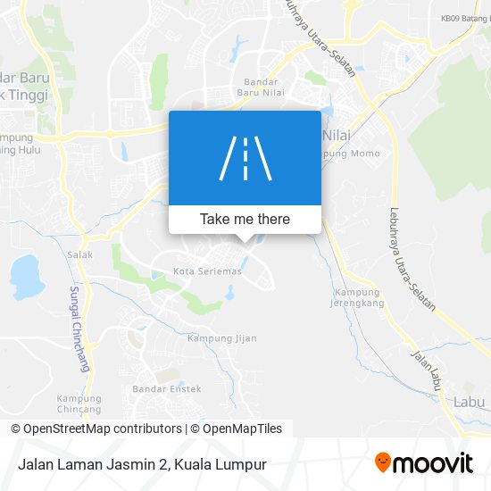 Jalan Laman Jasmin 2 map
